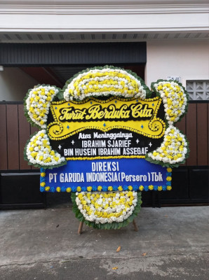 Papan Bunga Duka di Silinda